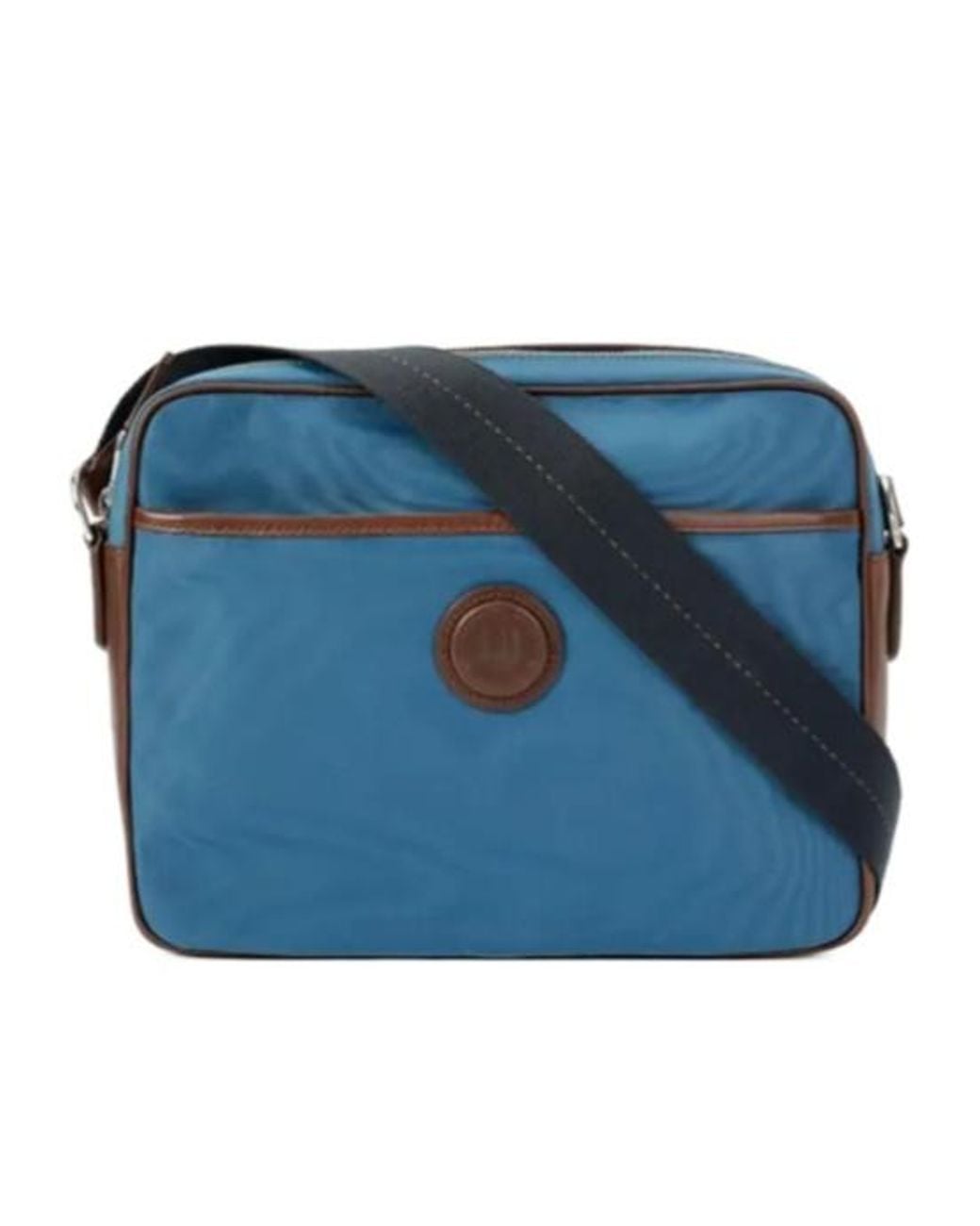 Dunhill Blue Logo Cross-Body Bag for men