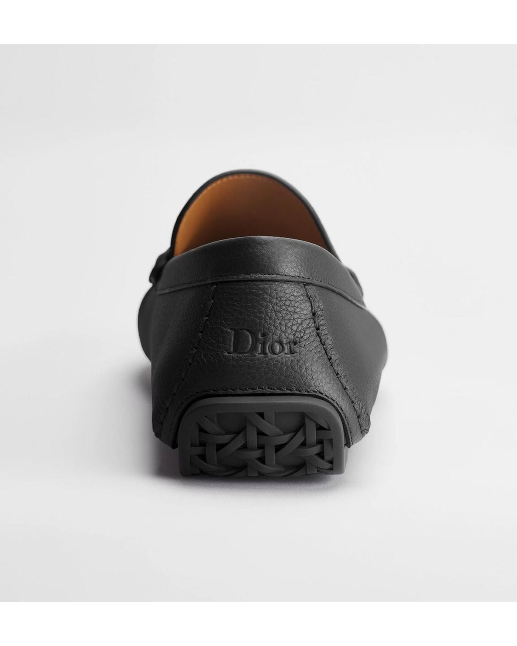 Dior Black Homme Roadie Buckle Loafers for men