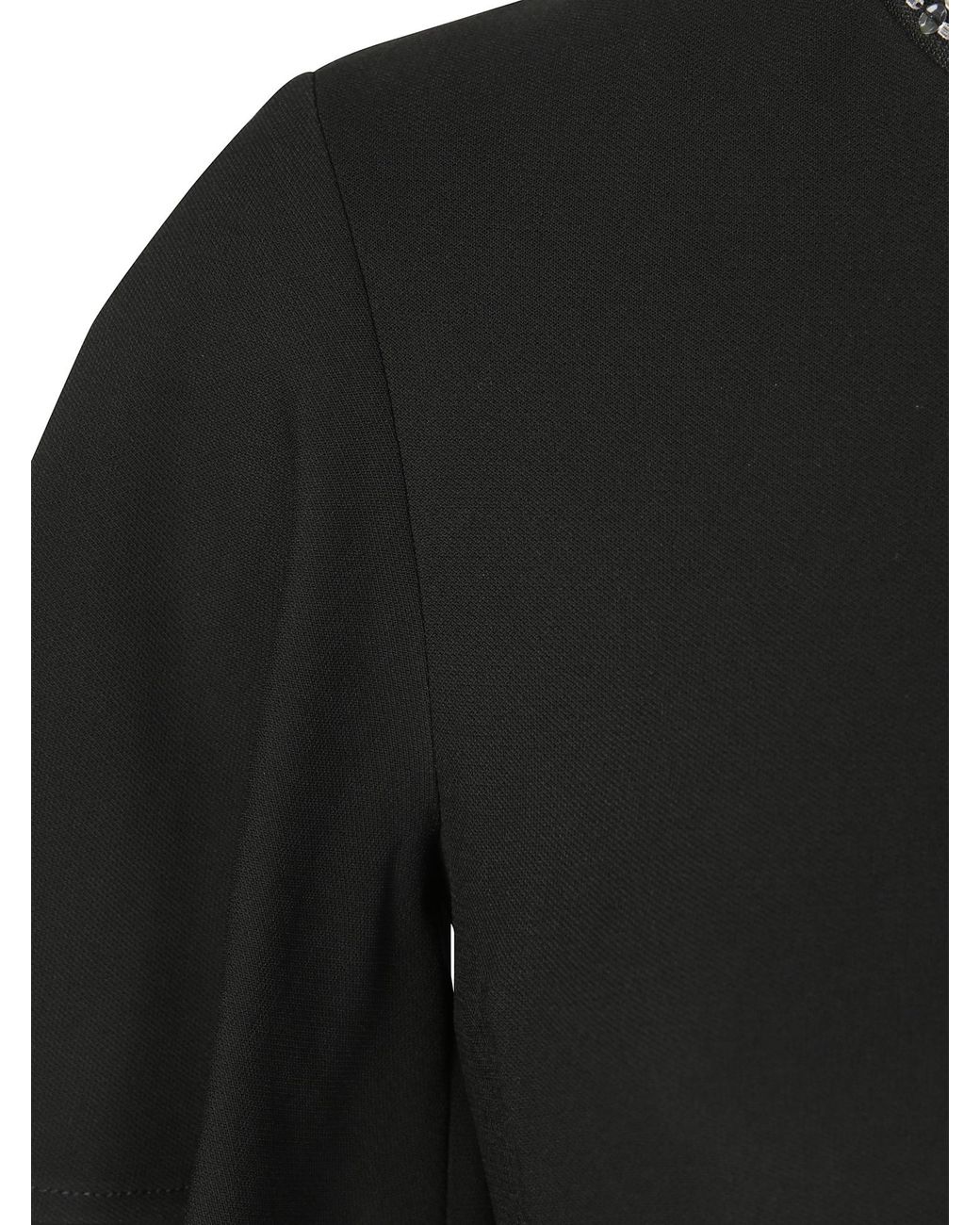 Pinko Black Embellished Details Dress