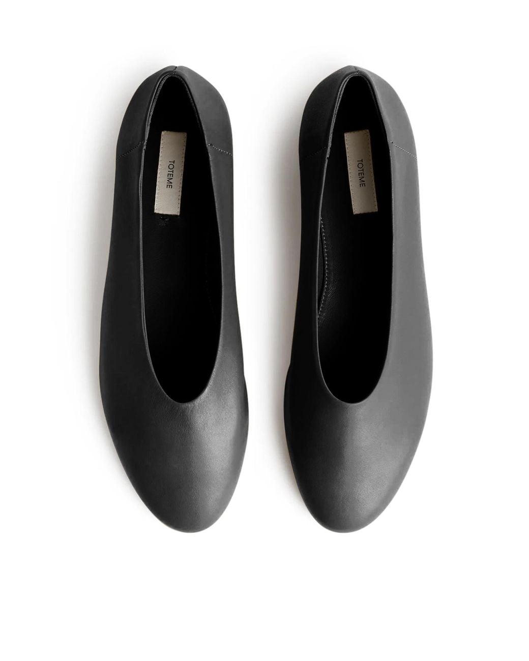 Totême Black Ballet Flats