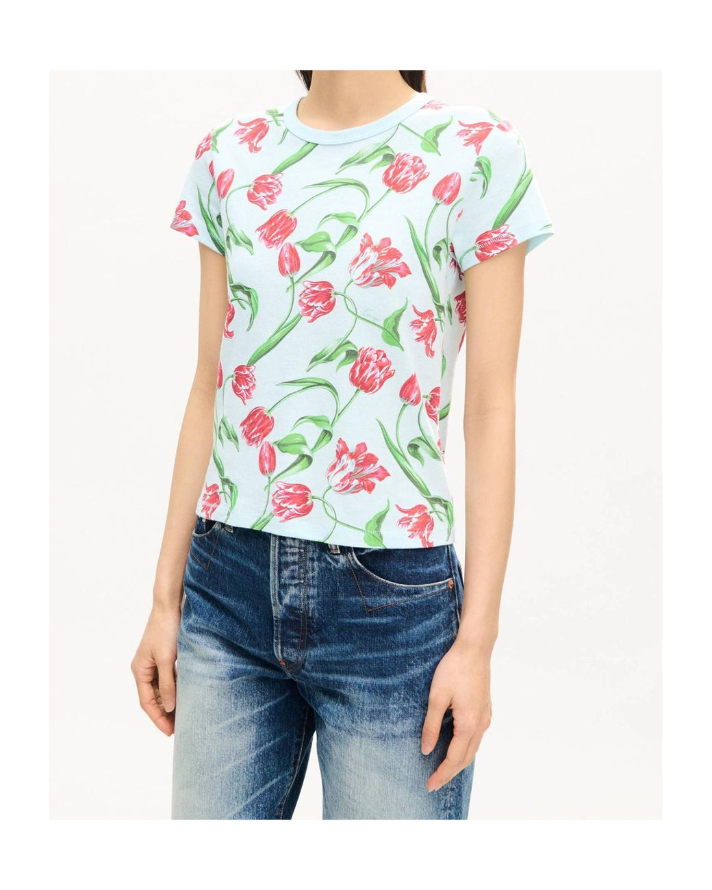 KENZO White Tulip' T-Shirt
