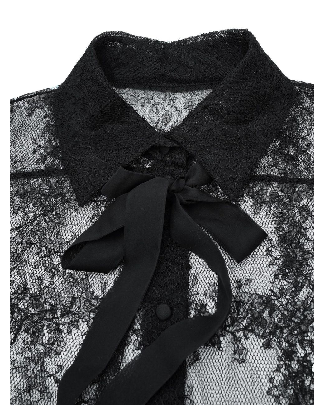 Valentino Black Long Sleeve Shirt