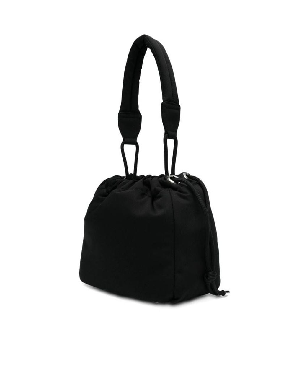 Vivienne Westwood Black Drawstring Tote Bag