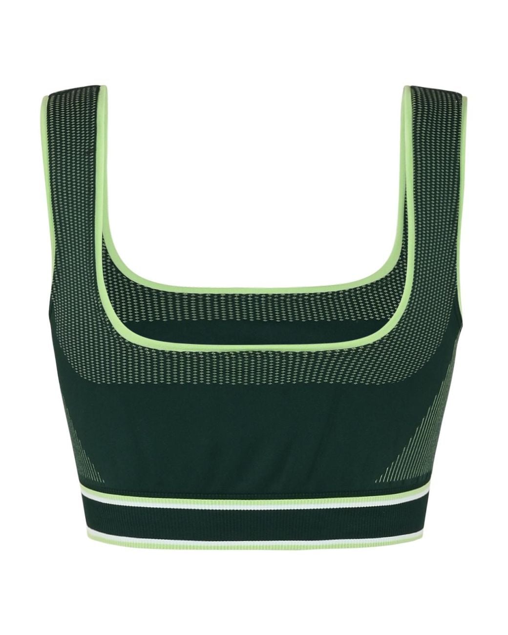 Casablanca Green Seamless Logo Performance Top
