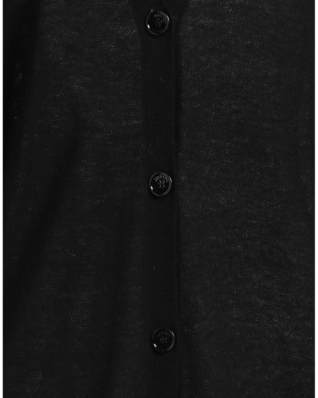 MAX&Co. Black V-Neck Knit Cardigan