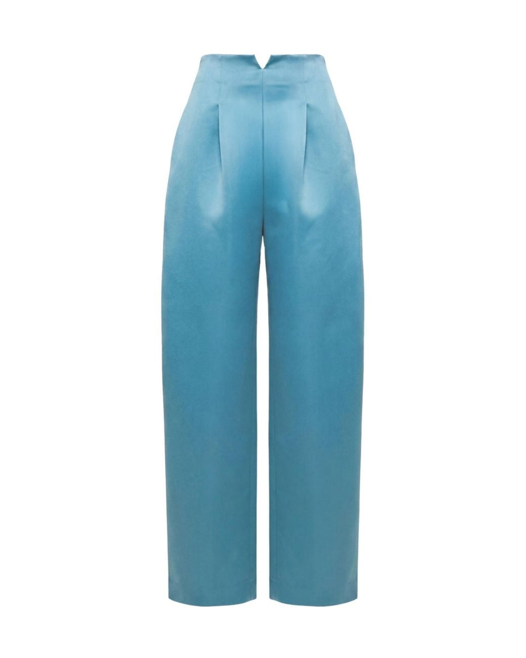 Ulla Johnson Blue High-Waisted Casual Trousers