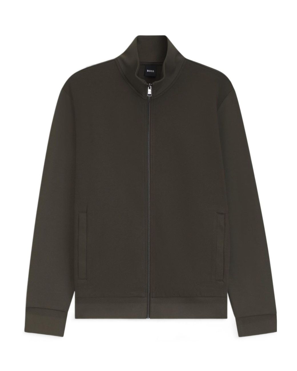 Boss Black Zip-Fastening Jacket for men