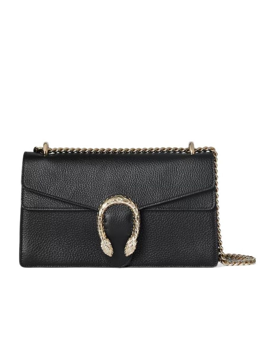 Gucci Black Dionysus Medium Shoulder Bag