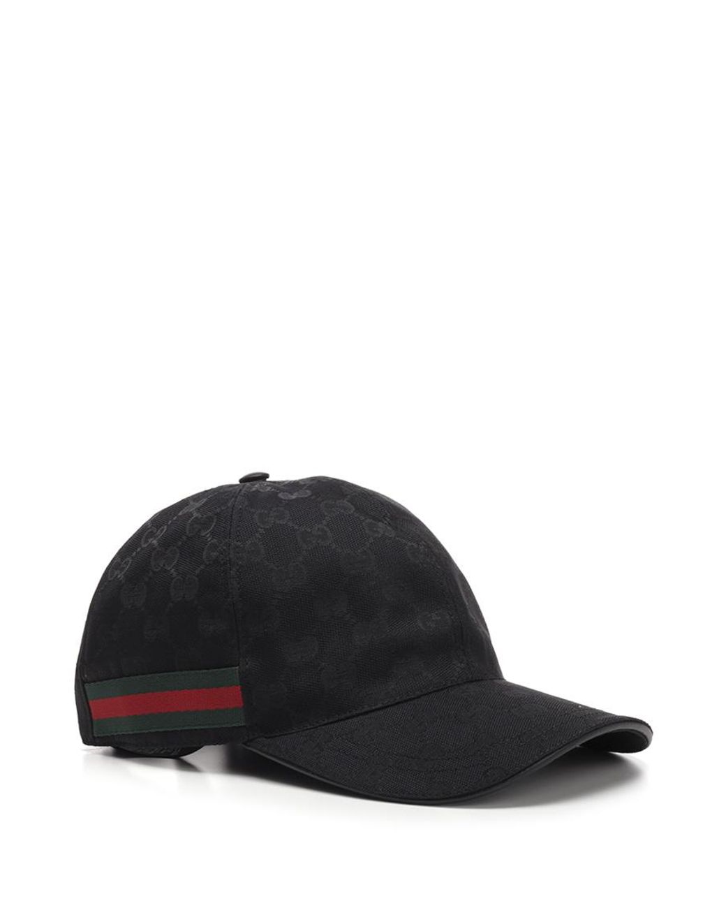 Gucci Black Original Gg Baseball Cap for men