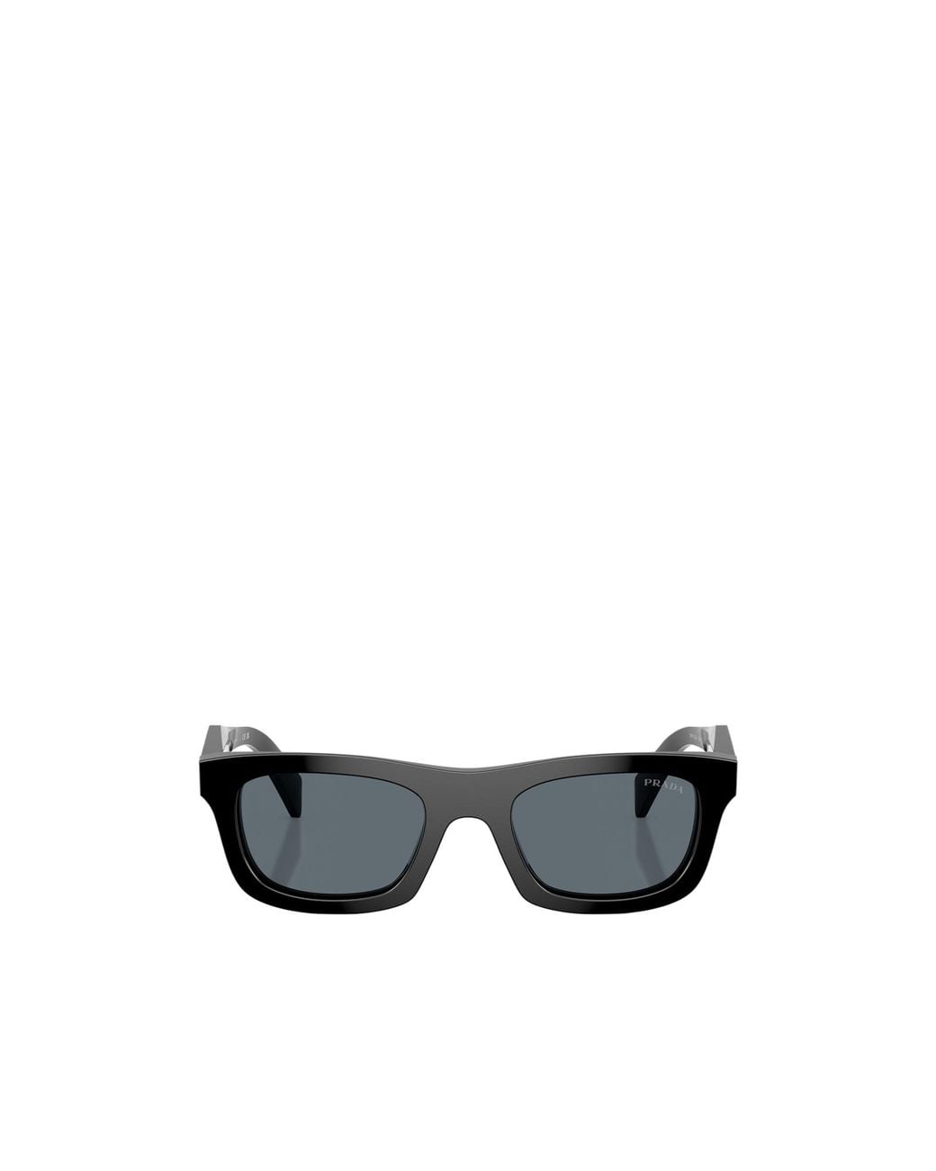 Prada Black Eyewear Rectangle Frame Sunglasses