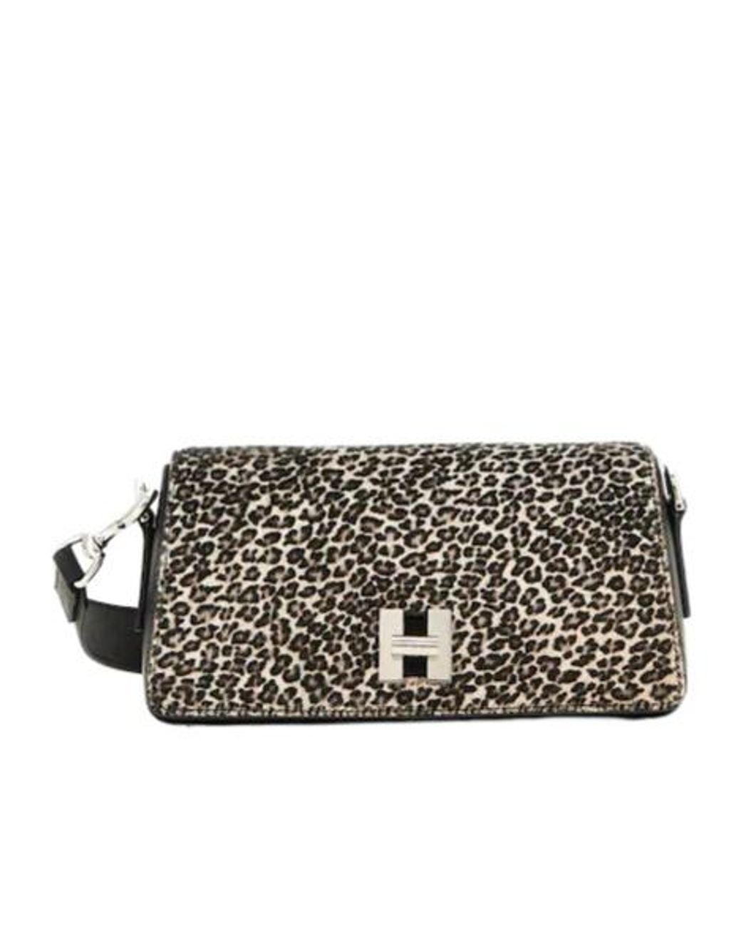 Hogan Gray Micro Pattern Crossbody Bag