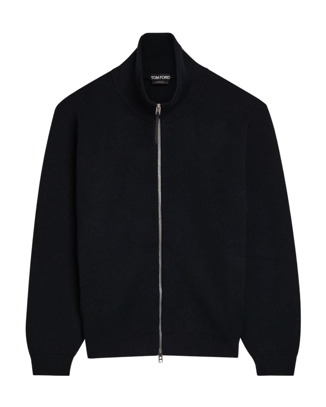 Tom Ford Black Simple Wool Jacket for men