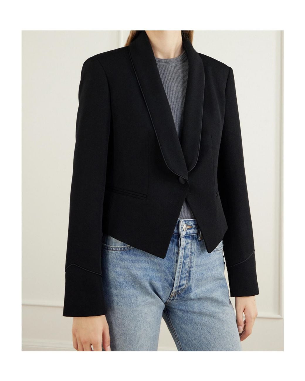 Isabel Marant Black Pialena Wool Jacket