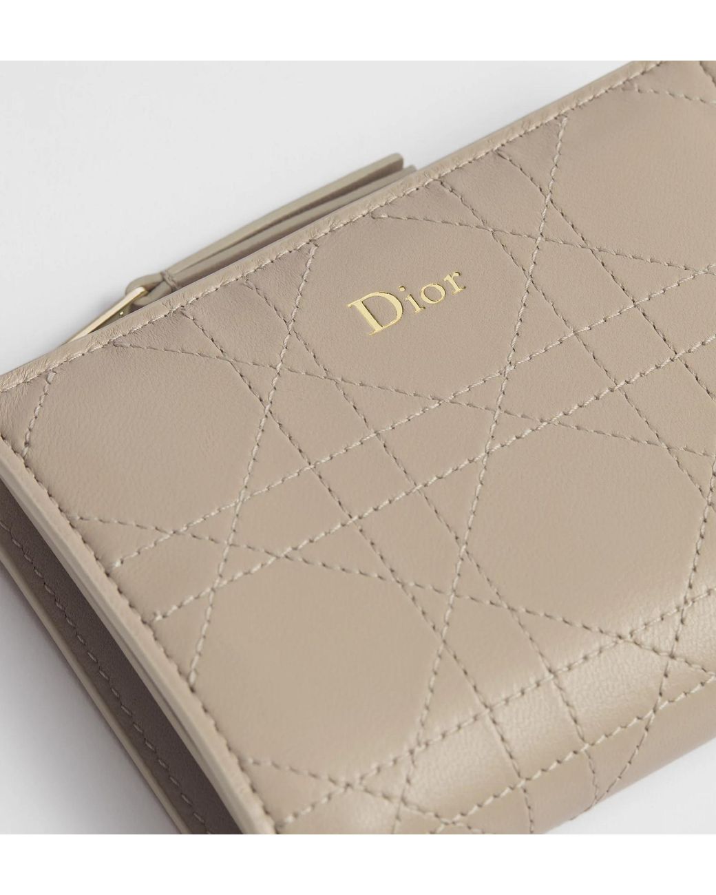 Dior Natural Trianon Dahlia Wallet