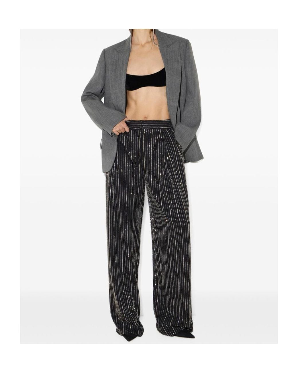 Elisabetta Franchi Blue Long-Sleeve Blazer