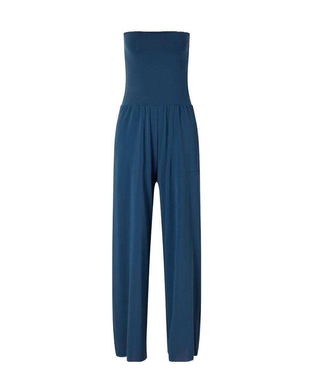 Eres Blue Stretch-Jersey Jumpsuit