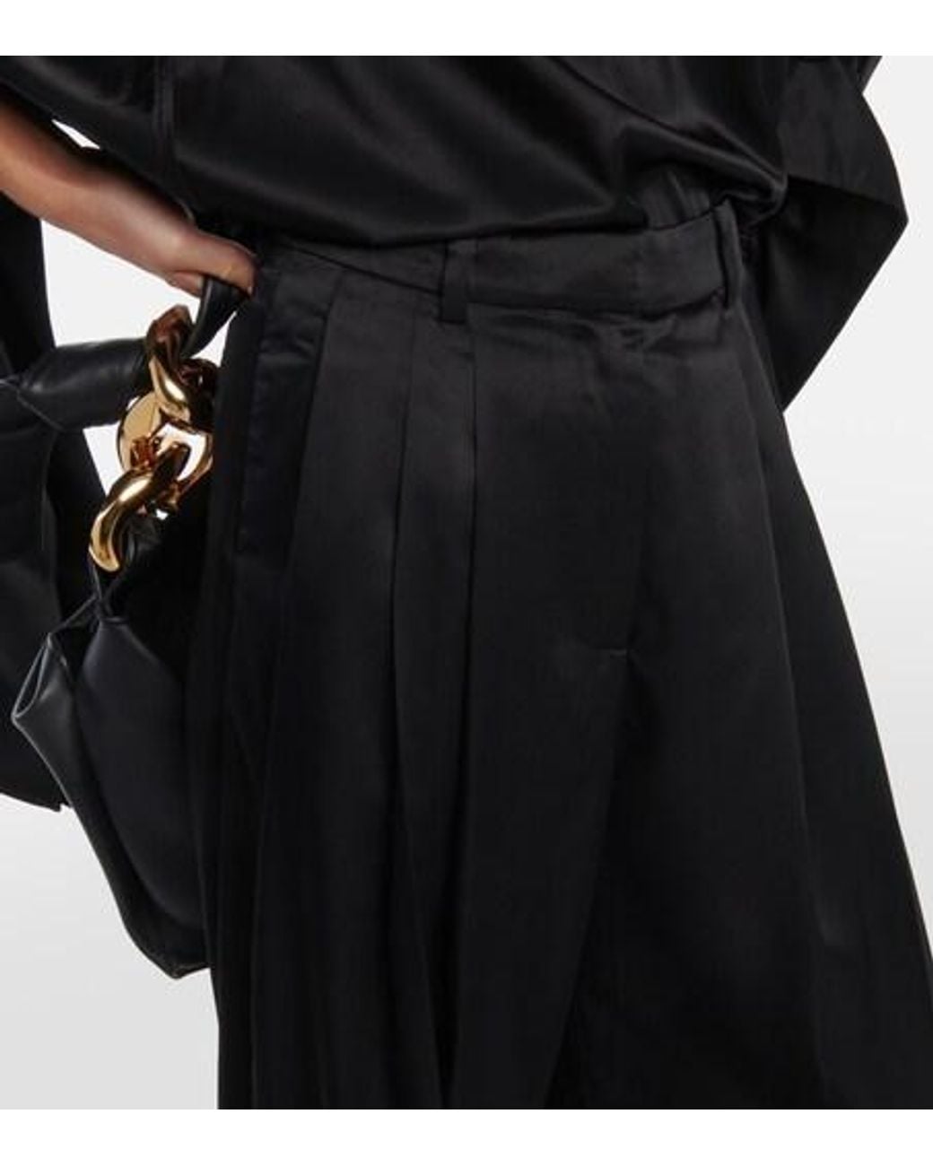 J.W. Anderson Blue Twill Wide-Leg Pants