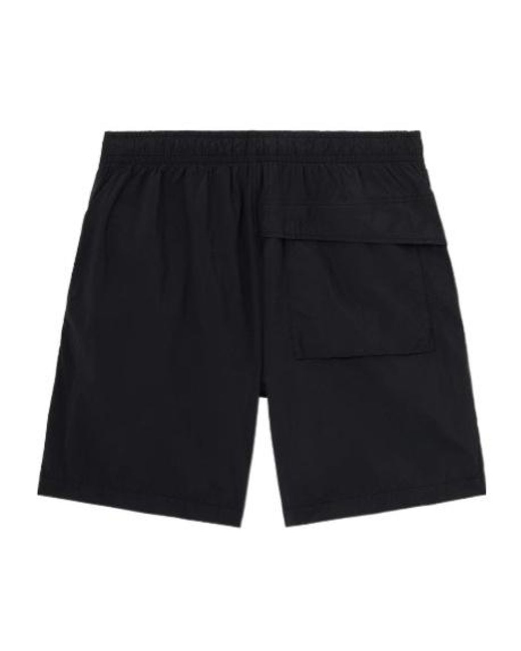 Stone Island Black Elasticated Pocket Shorts for men