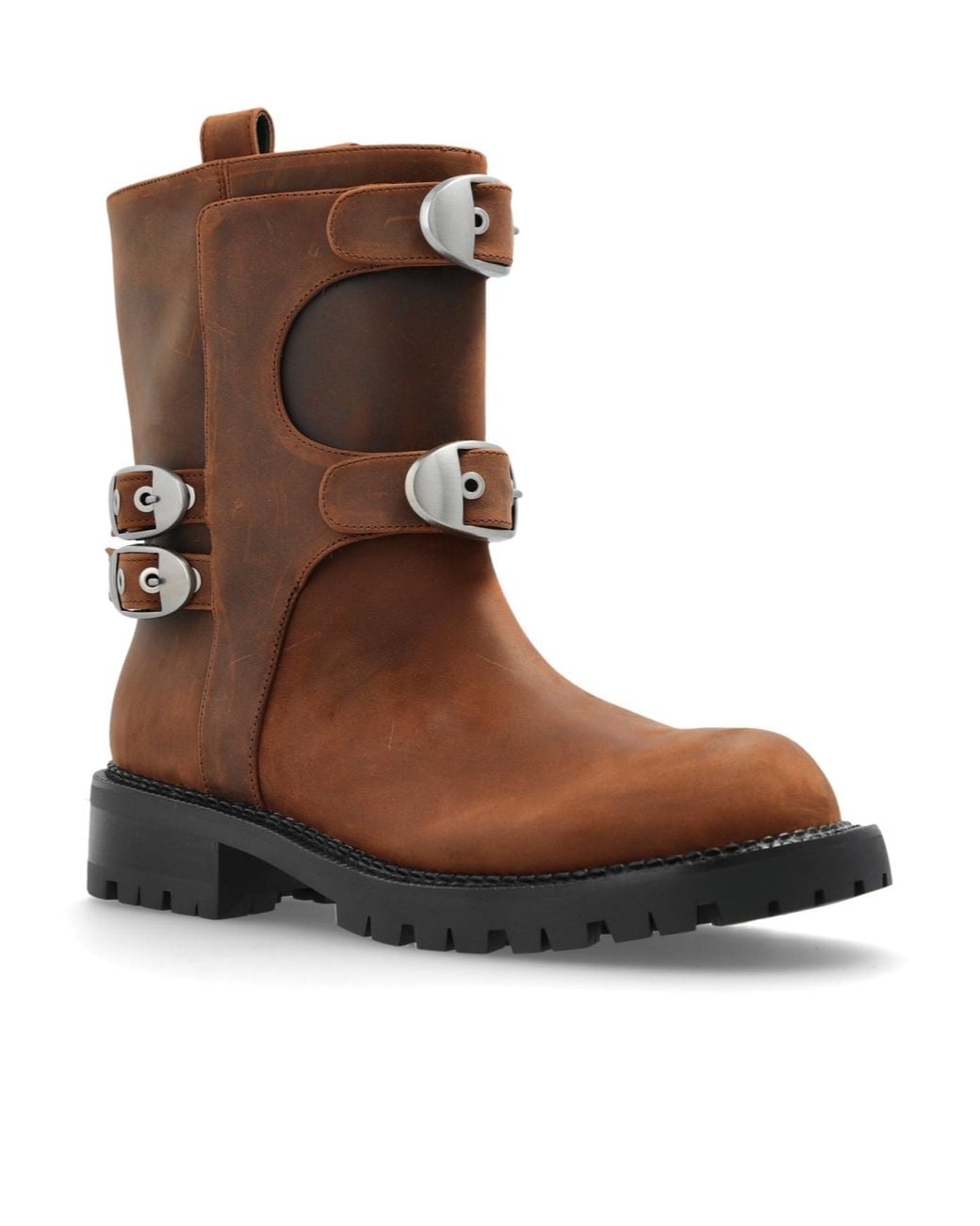 Marc Jacobs Brown The Kiki Moto Boots