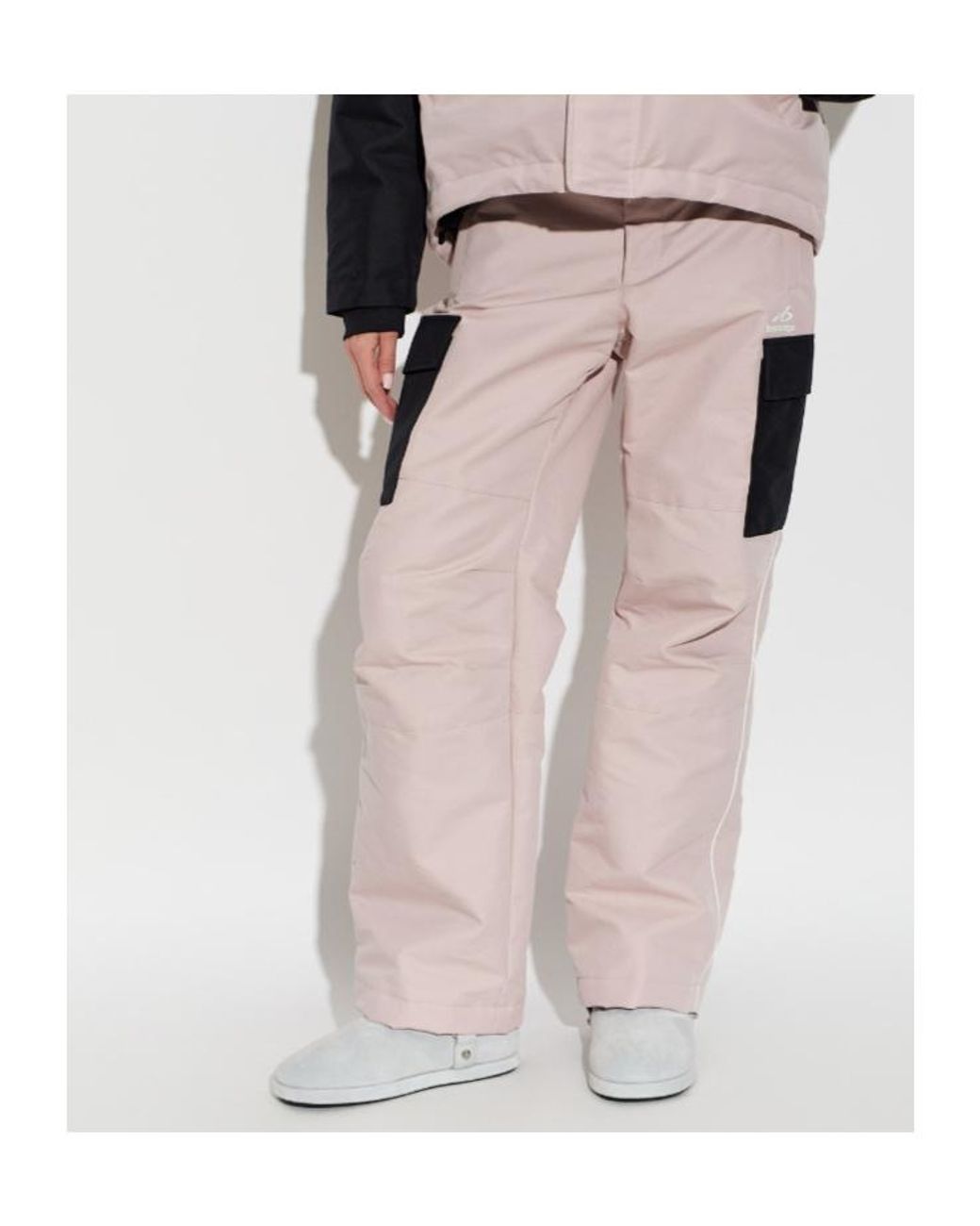 Balenciaga Pink Cargo Skiwear Pants
