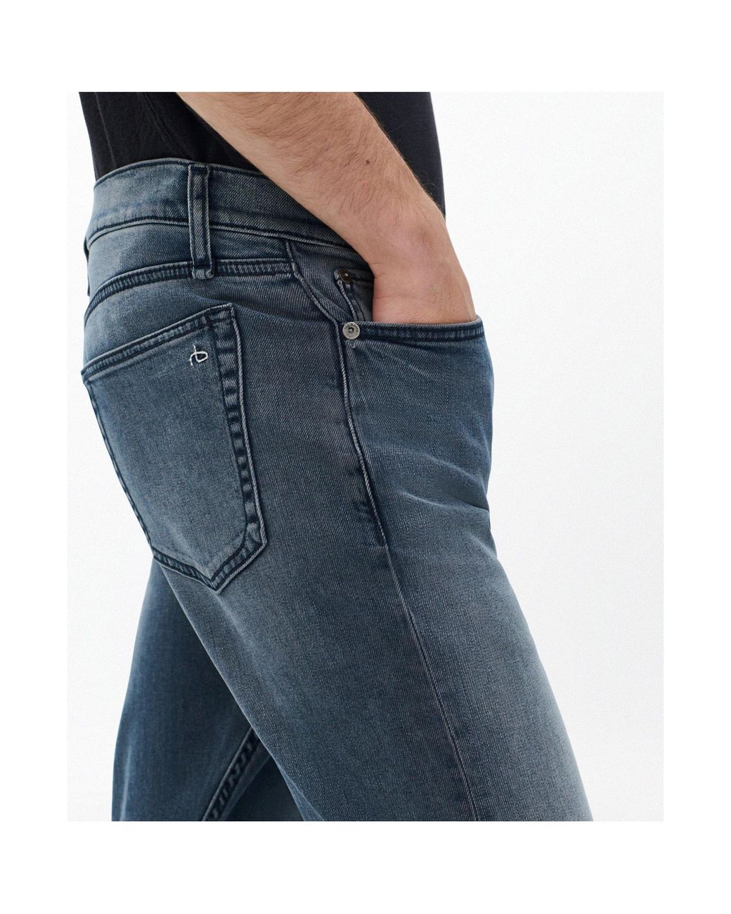 Rag & Bone Blue Multi-Pocket Jeans for men