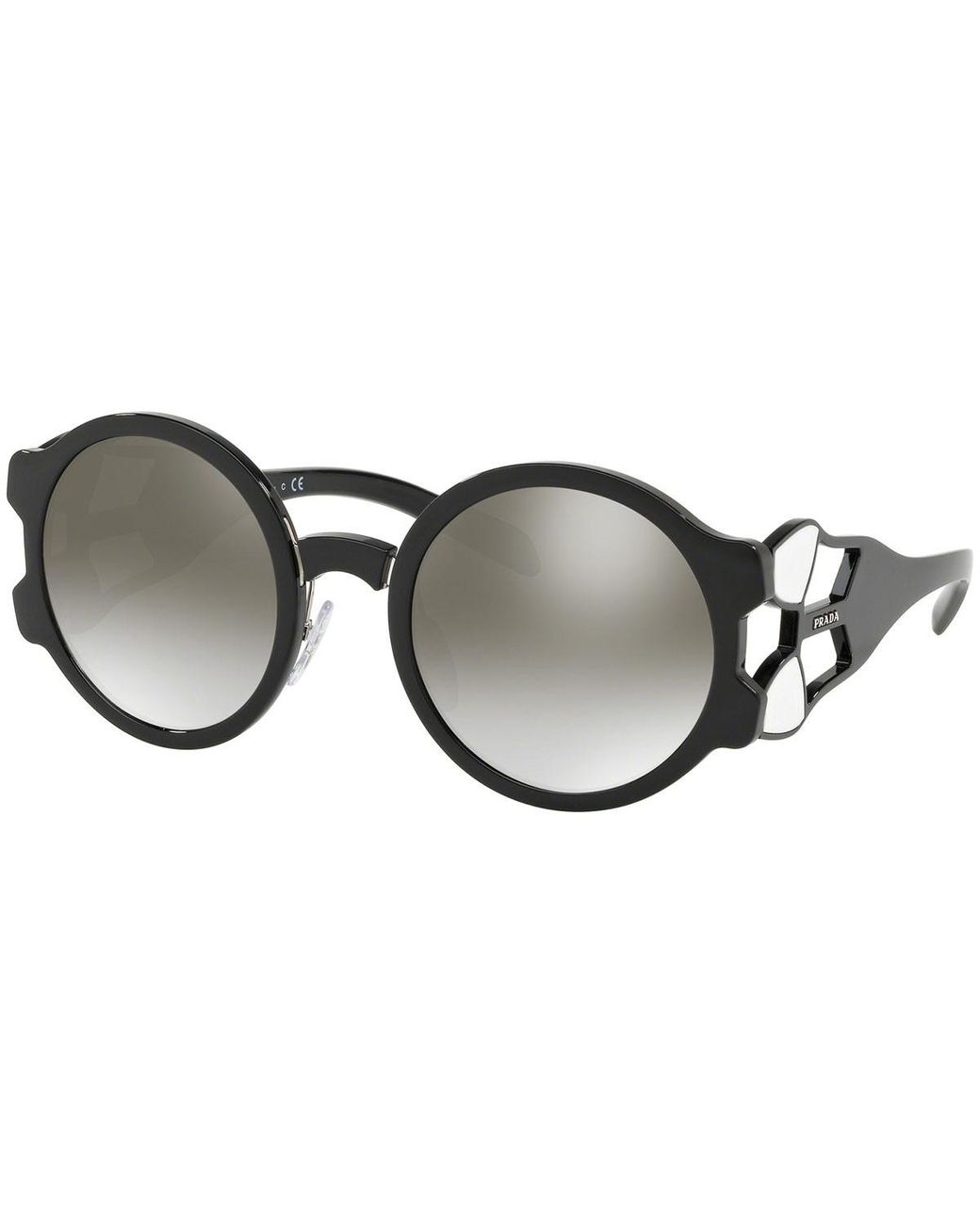 Prada Metallic Logo Sunglasses