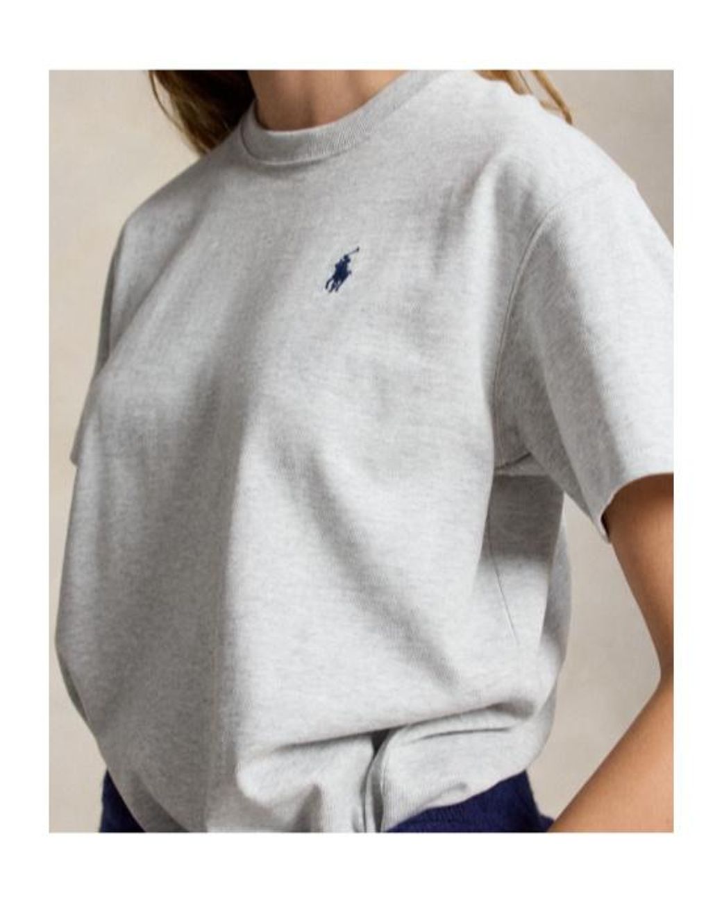 Polo Ralph Lauren White Logo-Print Cotton T-Shirt