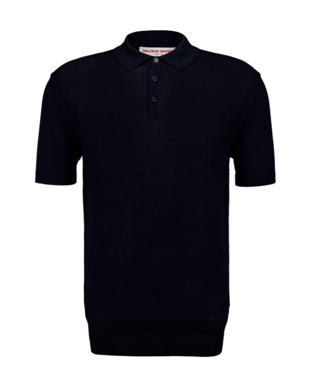 Orlebar Brown Blue Short-Sleeved Polo Shirt for men