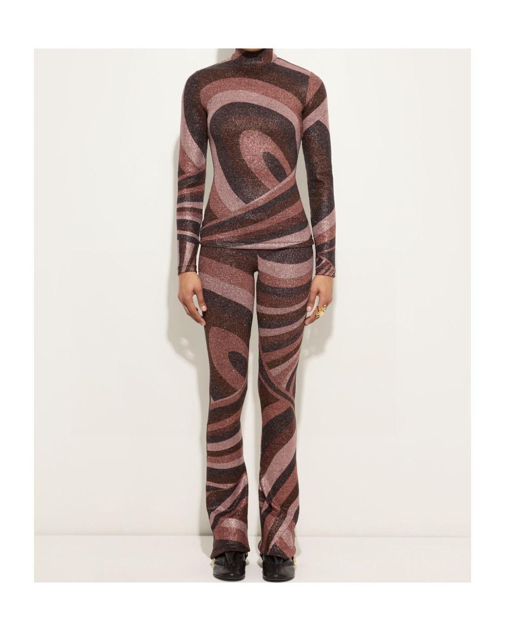 Emilio Pucci Pucci Iride Flared Jersey Pants