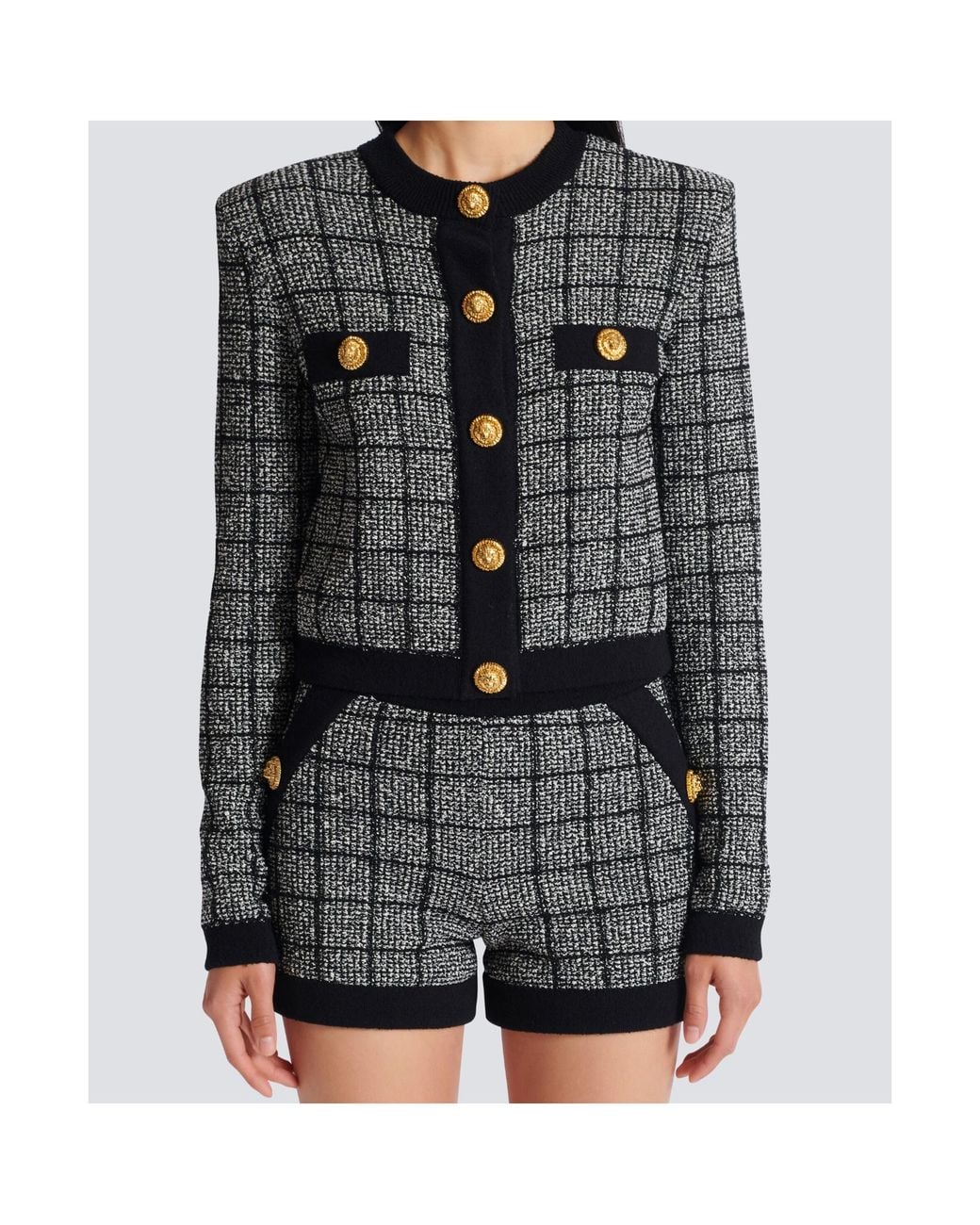Balmain Black Cardigans