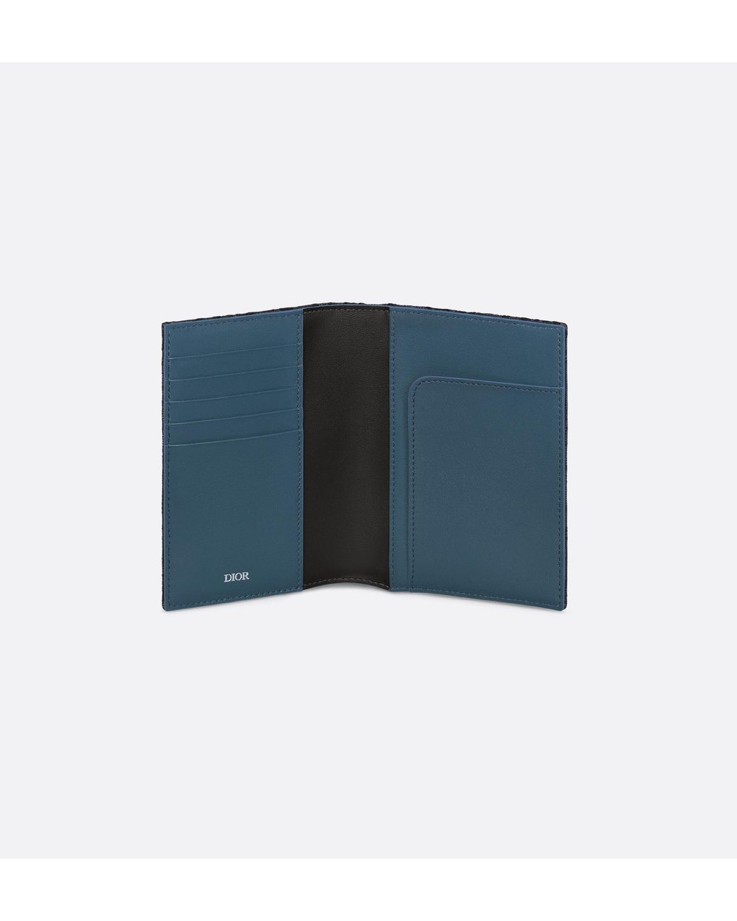 Dior Black Passport Cover for men