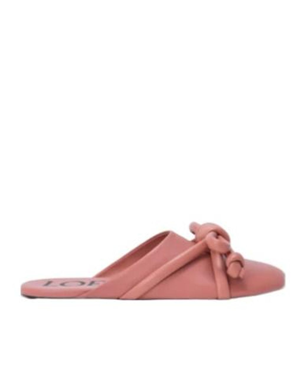 Loewe Pink Flamenco Knot Mule