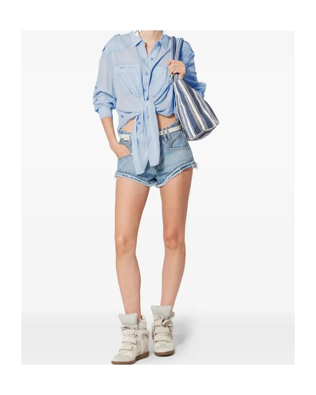 Isabel Marant Blue Shirts