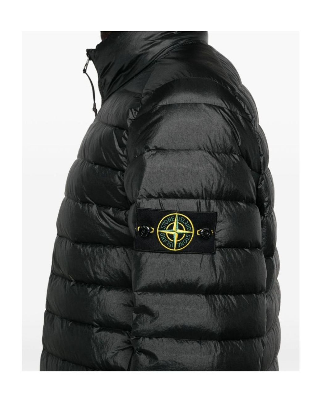 Stone Island Black Winter Jackets for men
