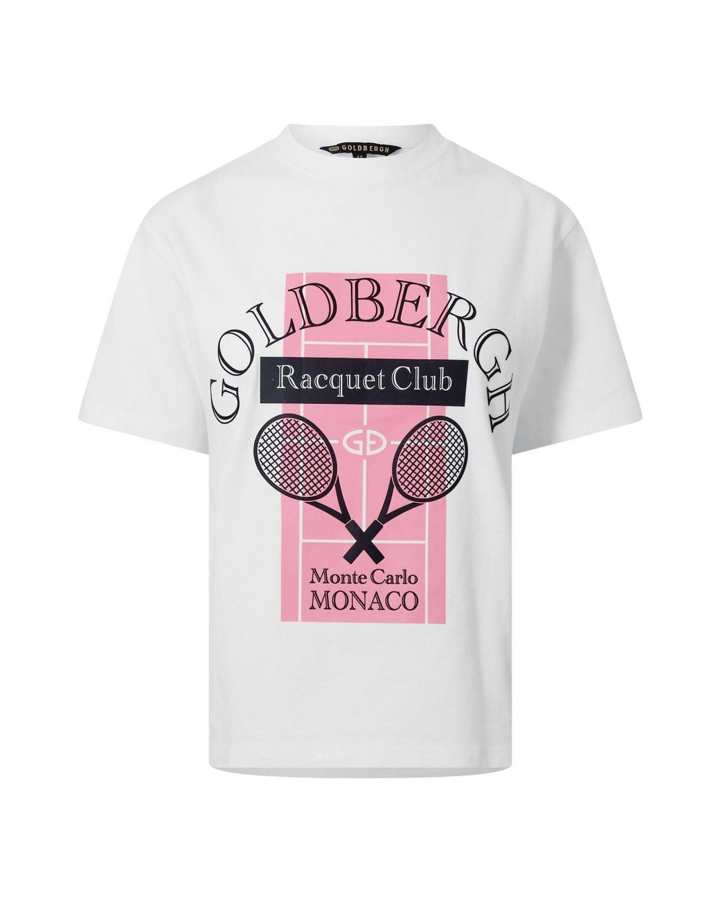 Goldbergh White Slam Short Sleeve T-Shirt