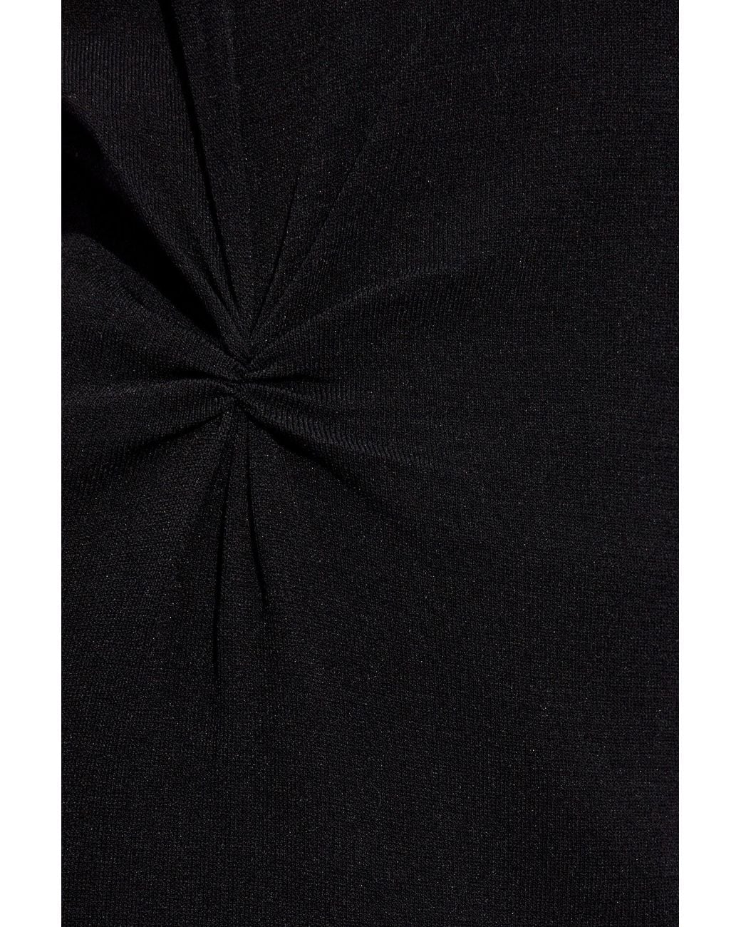 Aeron Black Gulf Ribbed Maxi Dress