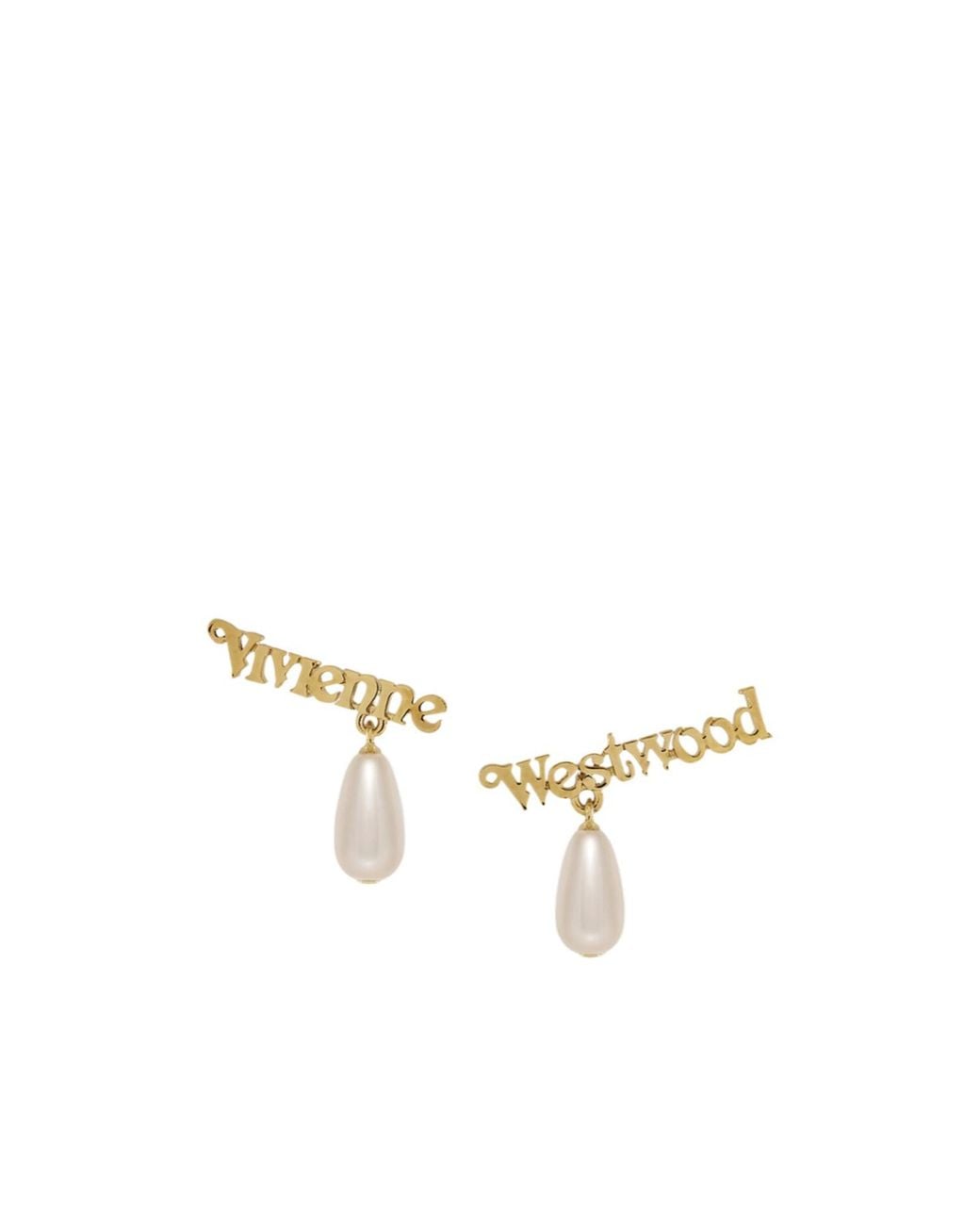 Vivienne Westwood Metallic Amelia Earrings