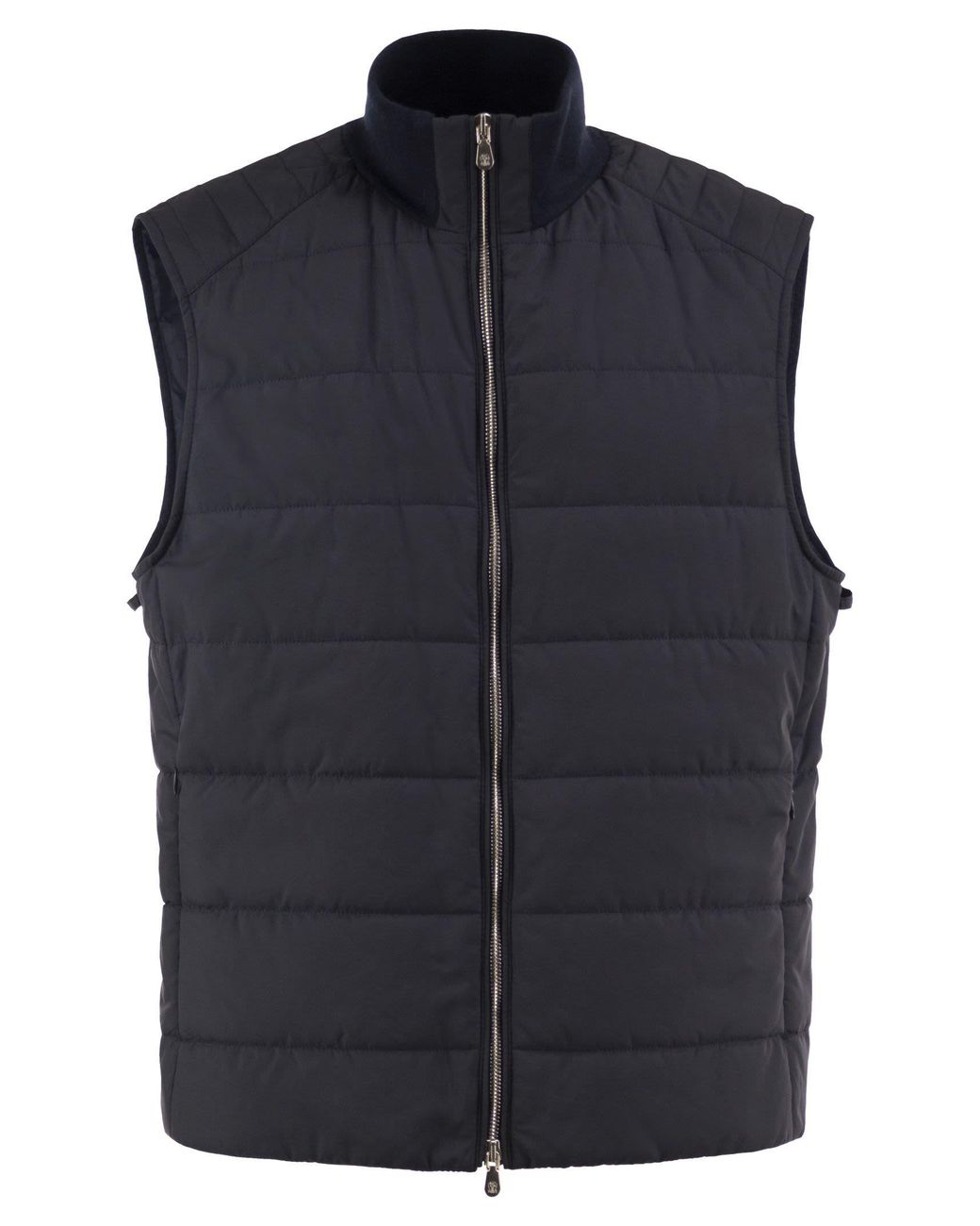 Brunello Cucinelli Blue Long-Sleeve Casual Jacket for men