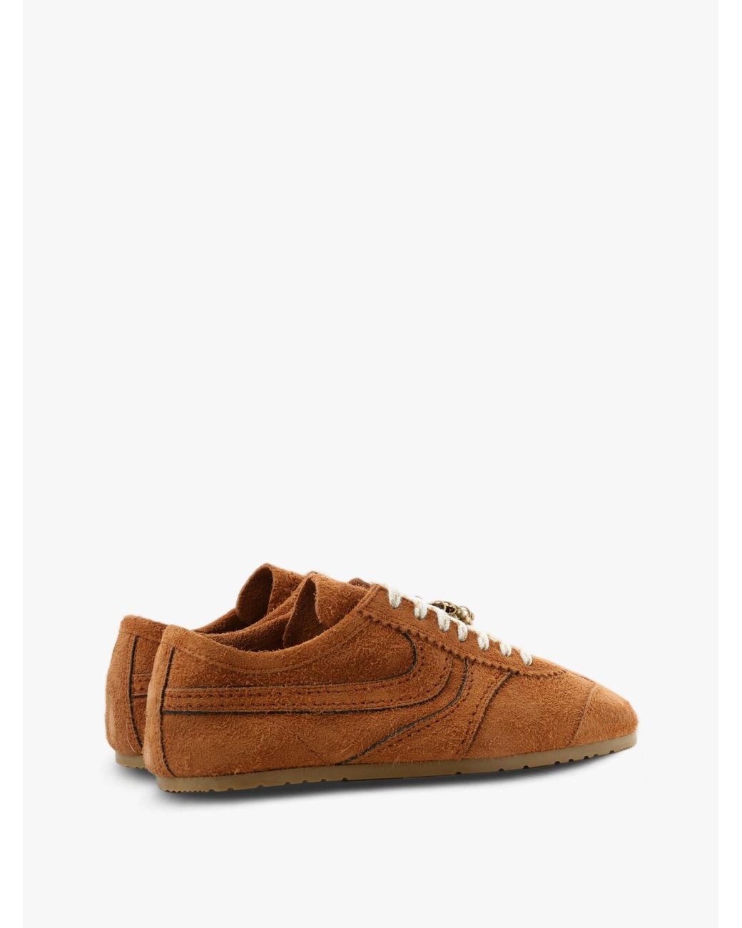 Dries Van Noten Brown Low-Top Casual Shoes
