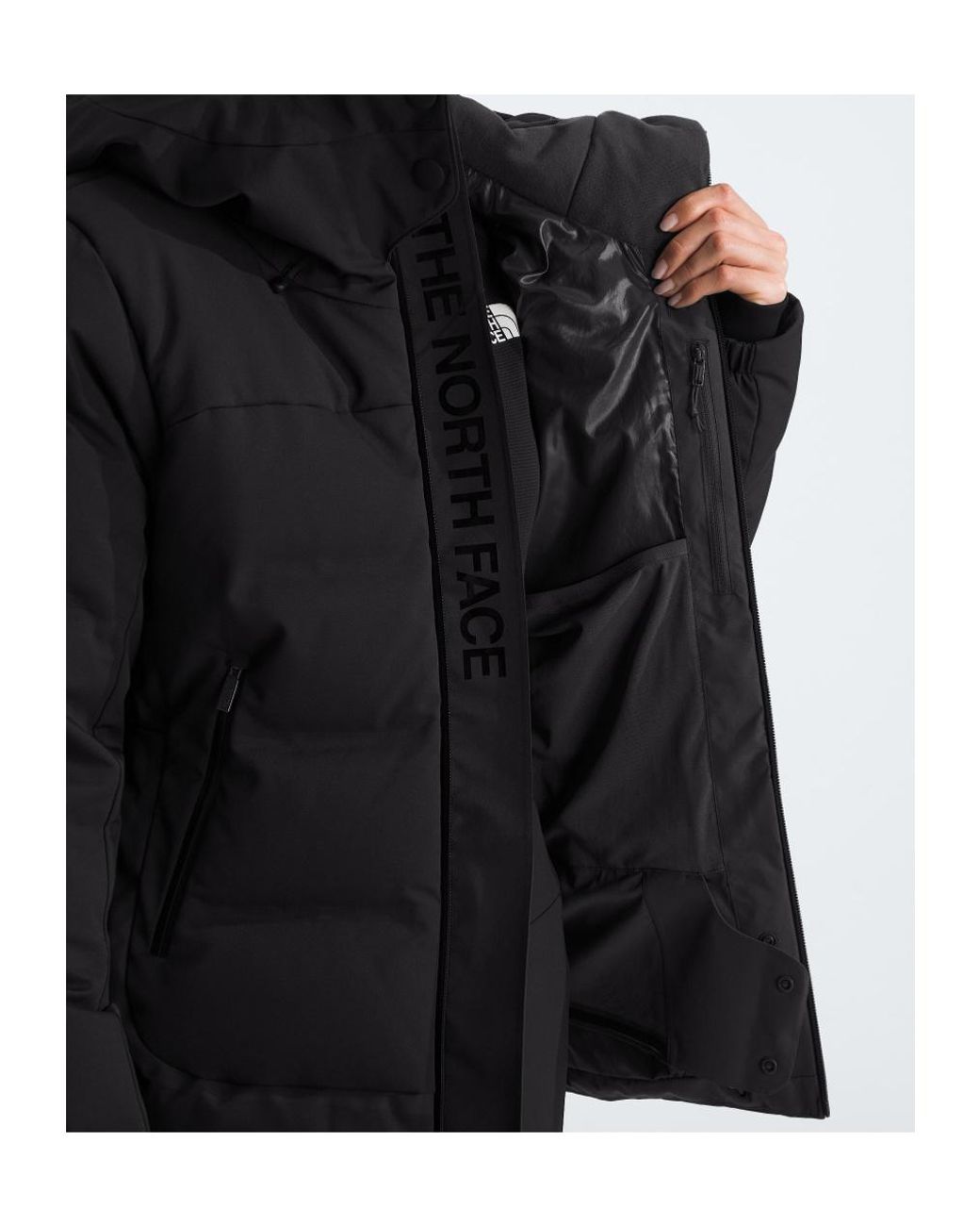 The North Face Black Cirque Hooded Puffer Jacket