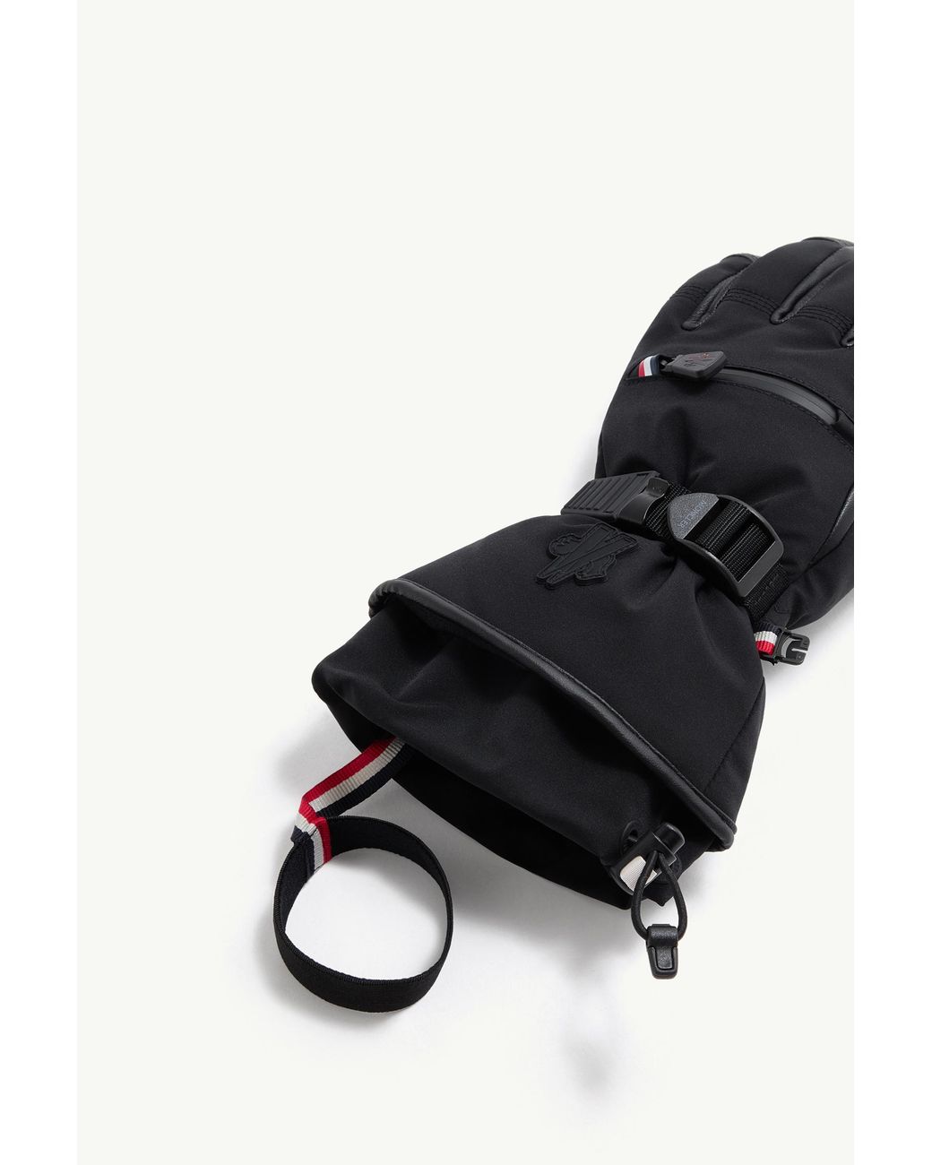 Moncler Black Padded Gloves