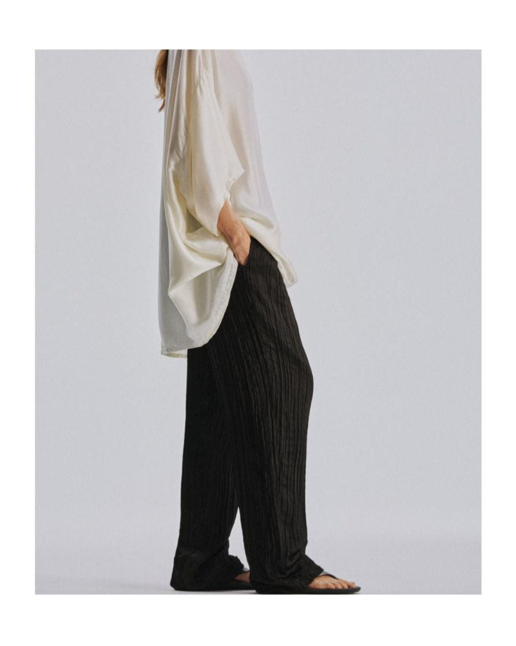 The Row Blue Kriza Trousers