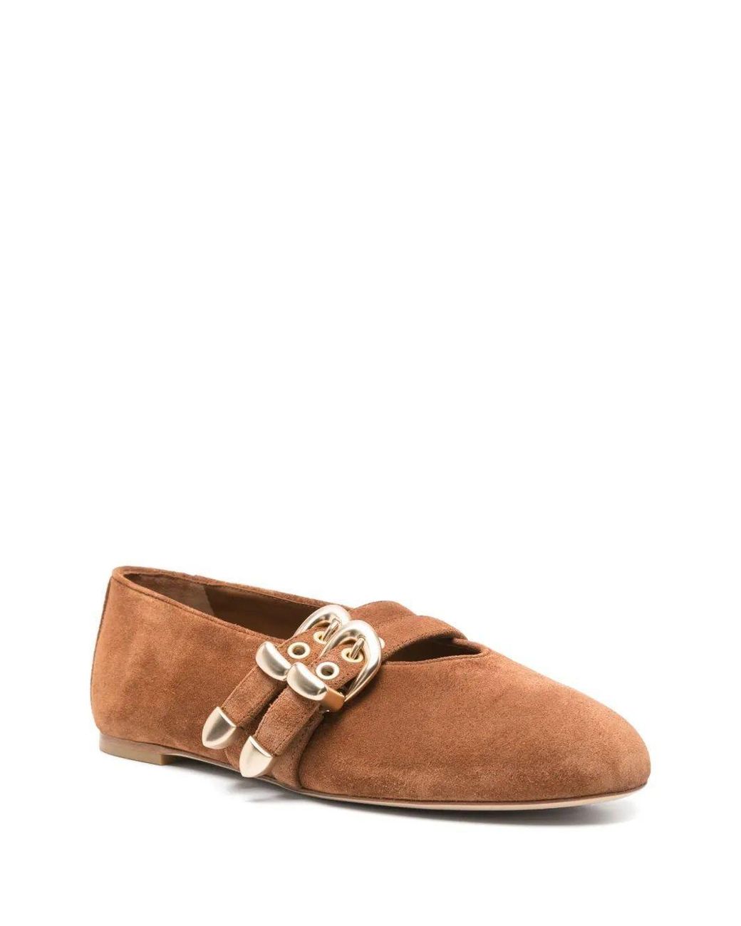Stuart Weitzman Brown Maven Mary Jane