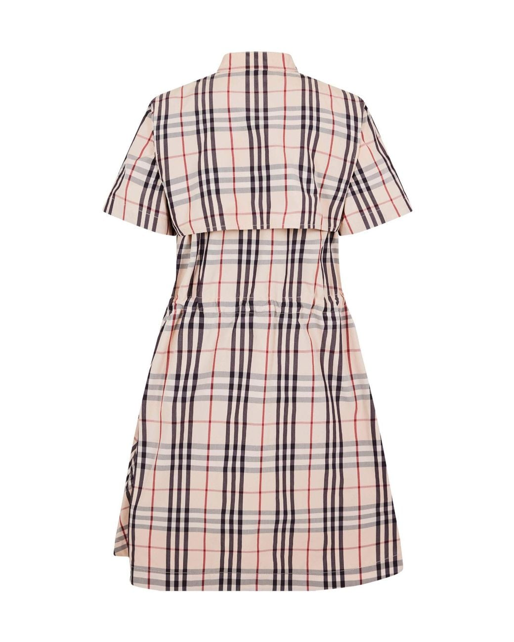 Burberry Multicolor Minimalist Shirt Dress