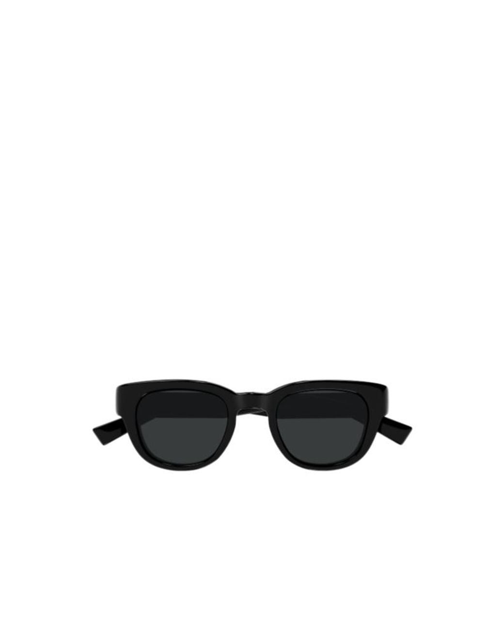 Saint Laurent Black Eyewear Oval Frame Sunglasses for men