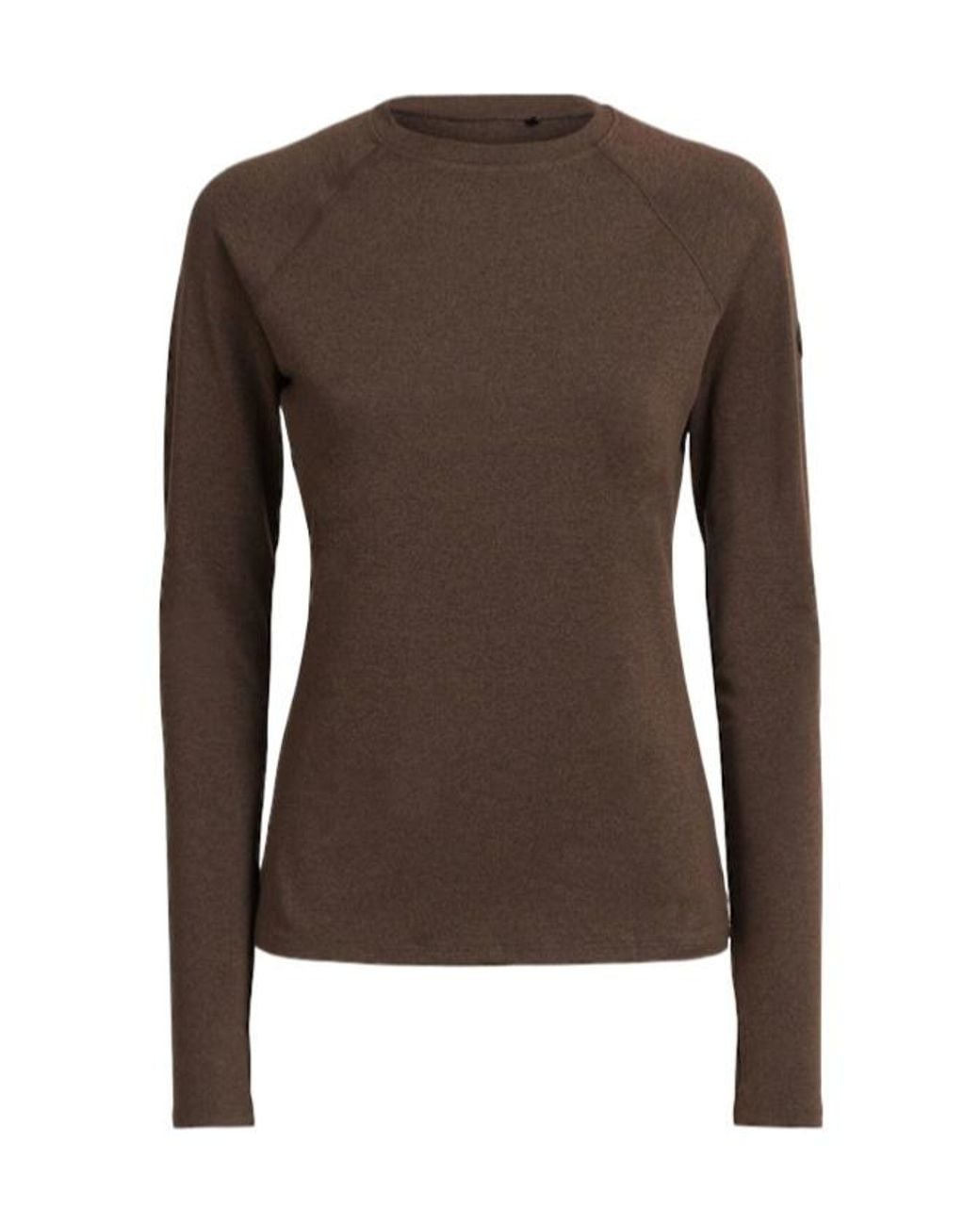 Varley Brown Always Warm Warm Base Layer T-Shirt