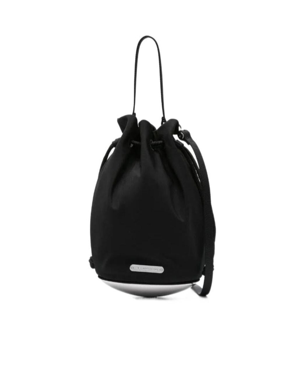 Alexander Wang Black Mini Dome Bucket Bag