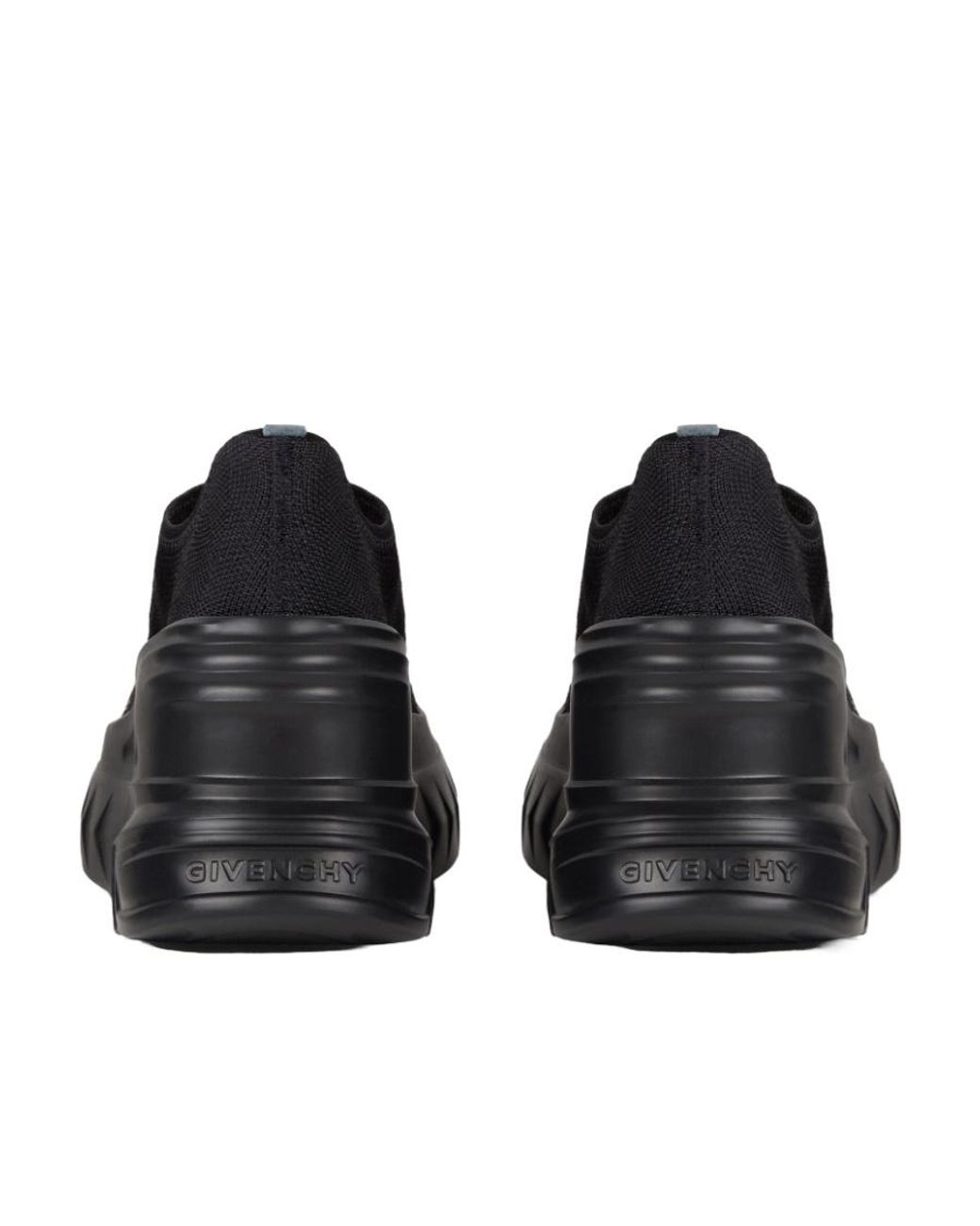 Givenchy Black Marshmallow Wedge Sneakers