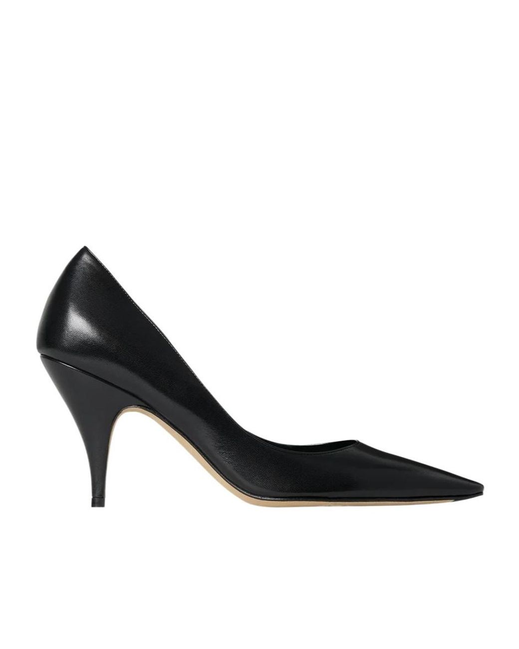 The Row Black Liisa Pumps