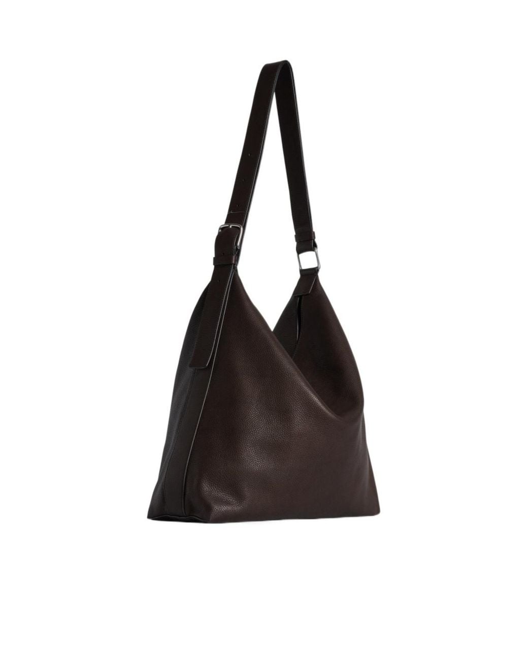 The Row Black Jean Shoulder Bag